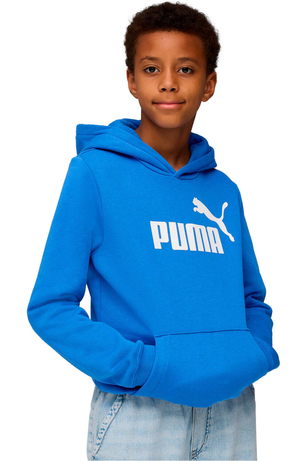 Puma sudadera niño M_ESS No. 1 Logo Hoodi vista frontal