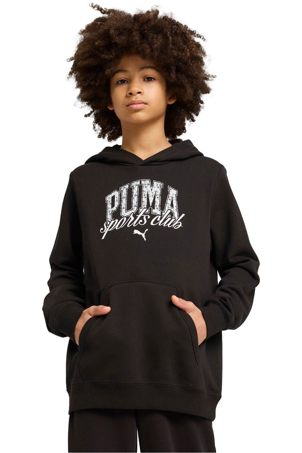 Puma sudadera niño PUMA CLASS Hoodie TR B vista frontal