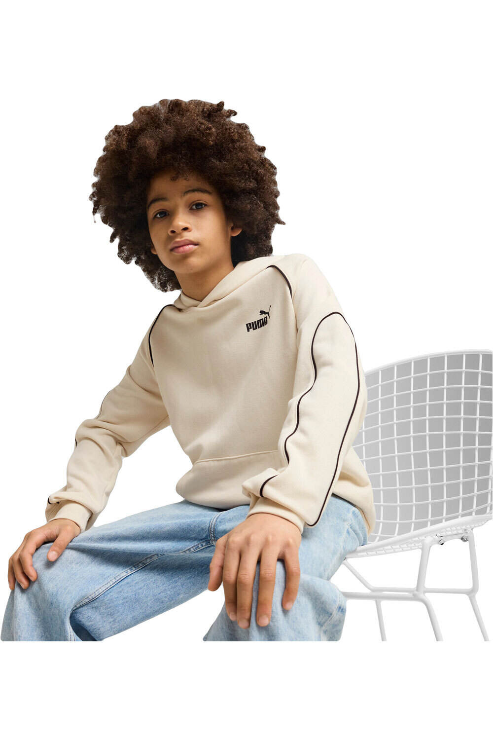 Puma sudadera niño PUMA SPORT Hoodie TR B vista frontal