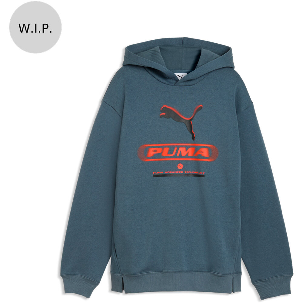 Puma sudadera niño PUMA STREET Relaxed vista trasera