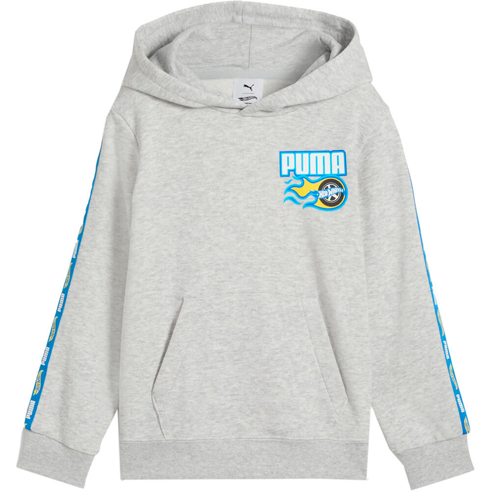 Puma sudadera niño PUMA X HOT WHEELS Hoodie TR vista detalle