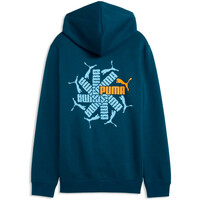 Puma sudadera niño X_ESS LOGO LAB Brand B vista trasera