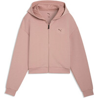 Puma sudaderas deportivas mujer W Cloudspun FZ Hoodi vista detalle