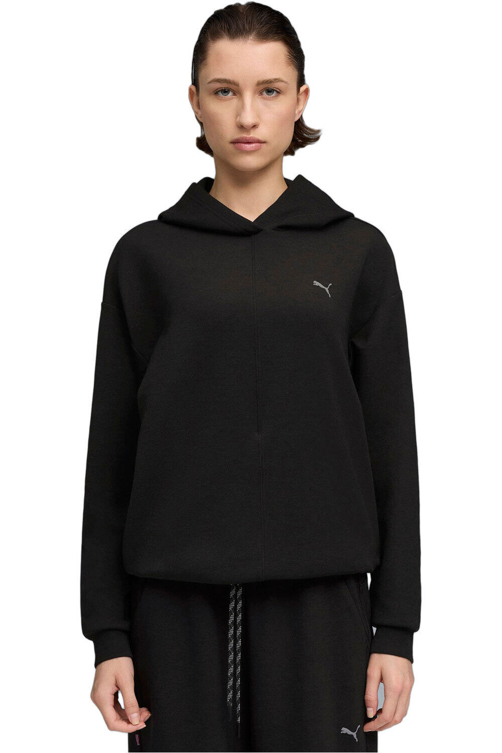 Puma sudaderas deportivas mujer W CLOUDSPUN HOODIE vista frontal