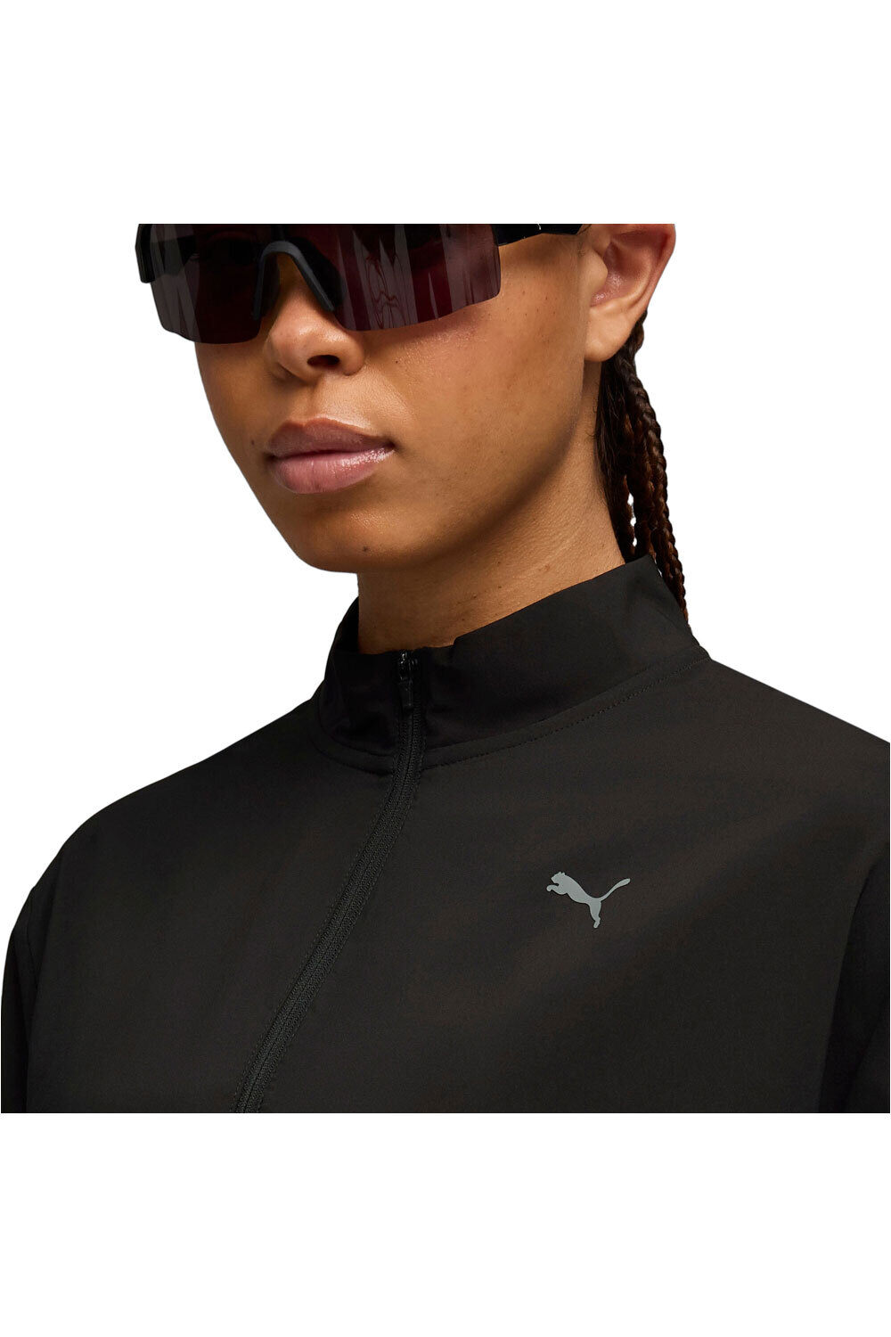 Puma sudaderas deportivas mujer W FASHION JACKET vista detalle