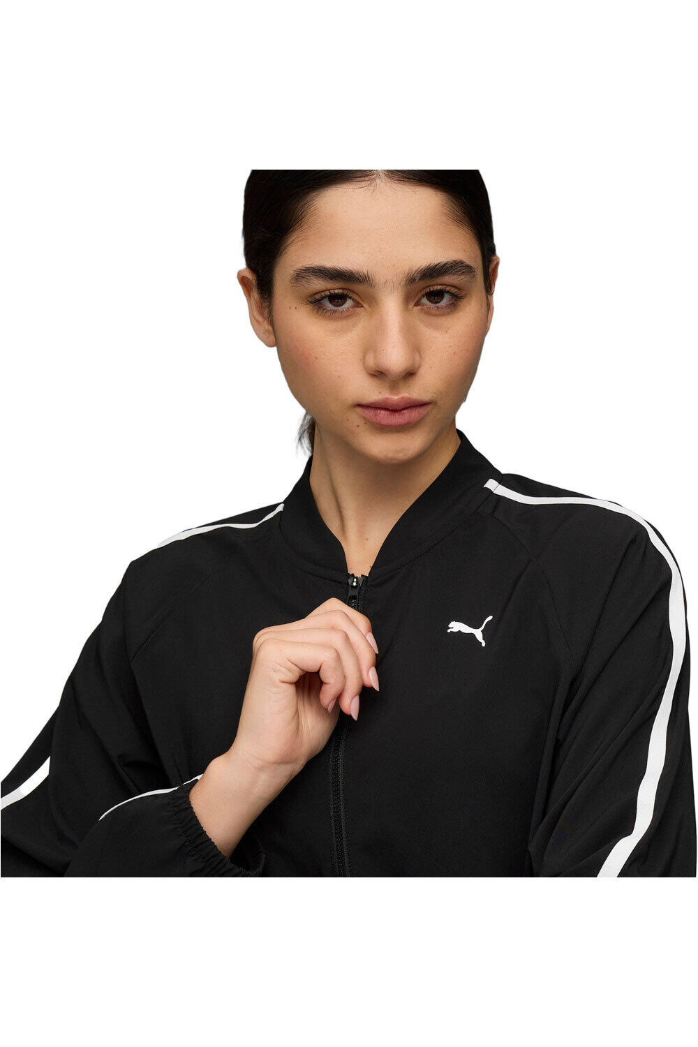 Puma sudaderas deportivas mujer W FLORAL RIBBON WOVE vista detalle