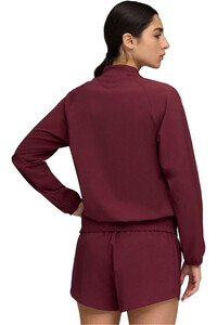 Puma sudaderas deportivas mujer W FLORAL RIBBON WOVE vista trasera