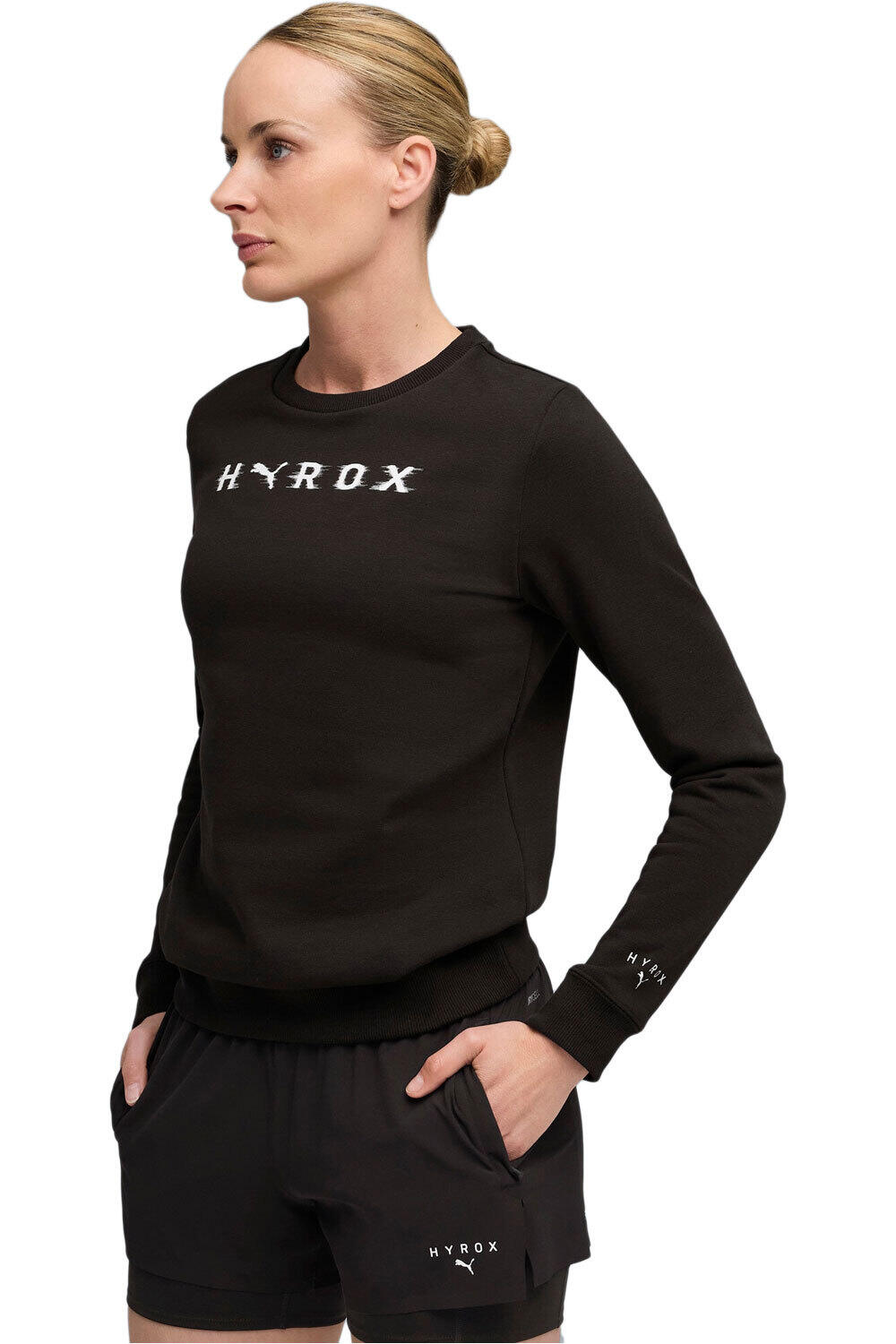 Puma sudaderas deportivas mujer W PUMA x HYROX HEAVY vista frontal