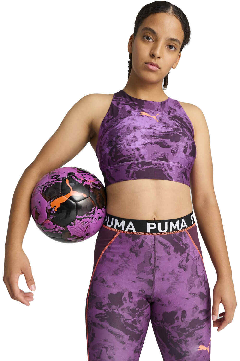 Puma sujetadores deportivos IndividualBLAZE Eversculpt Bra vista frontal