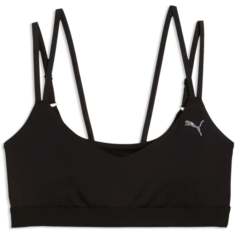 Puma sujetadores deportivos PUMA Shape Bra - Low vista frontal