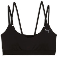 Puma sujetadores deportivos PUMA Shape Bra - Low vista frontal