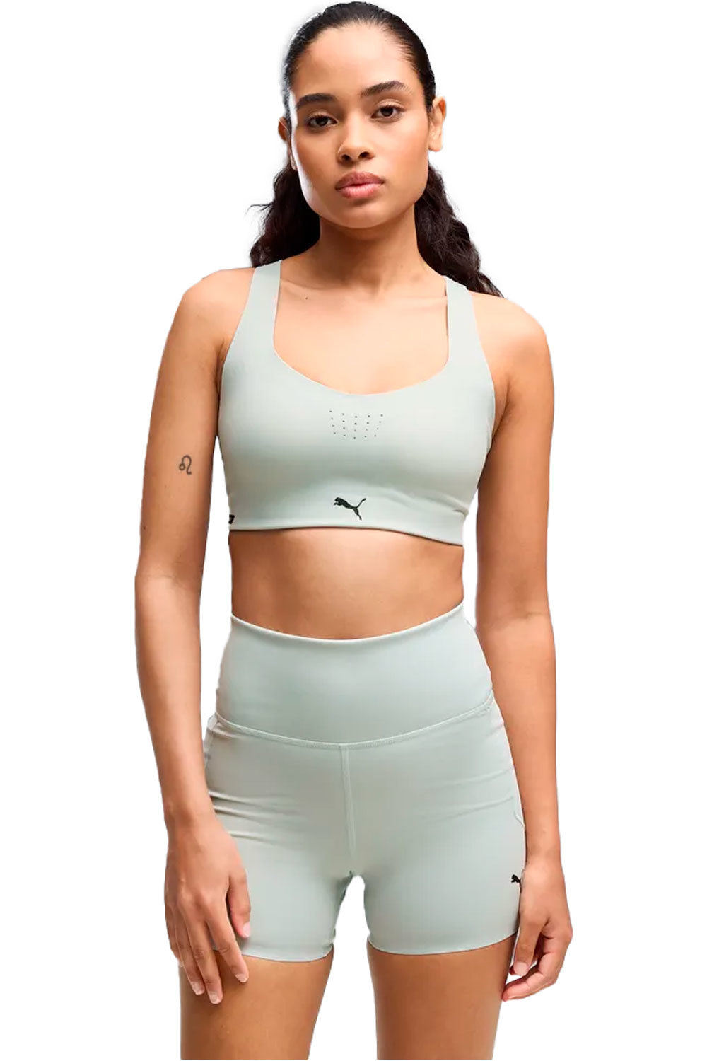 Puma sujetadores deportivos PWRMODE BRA - HIGH vista frontal