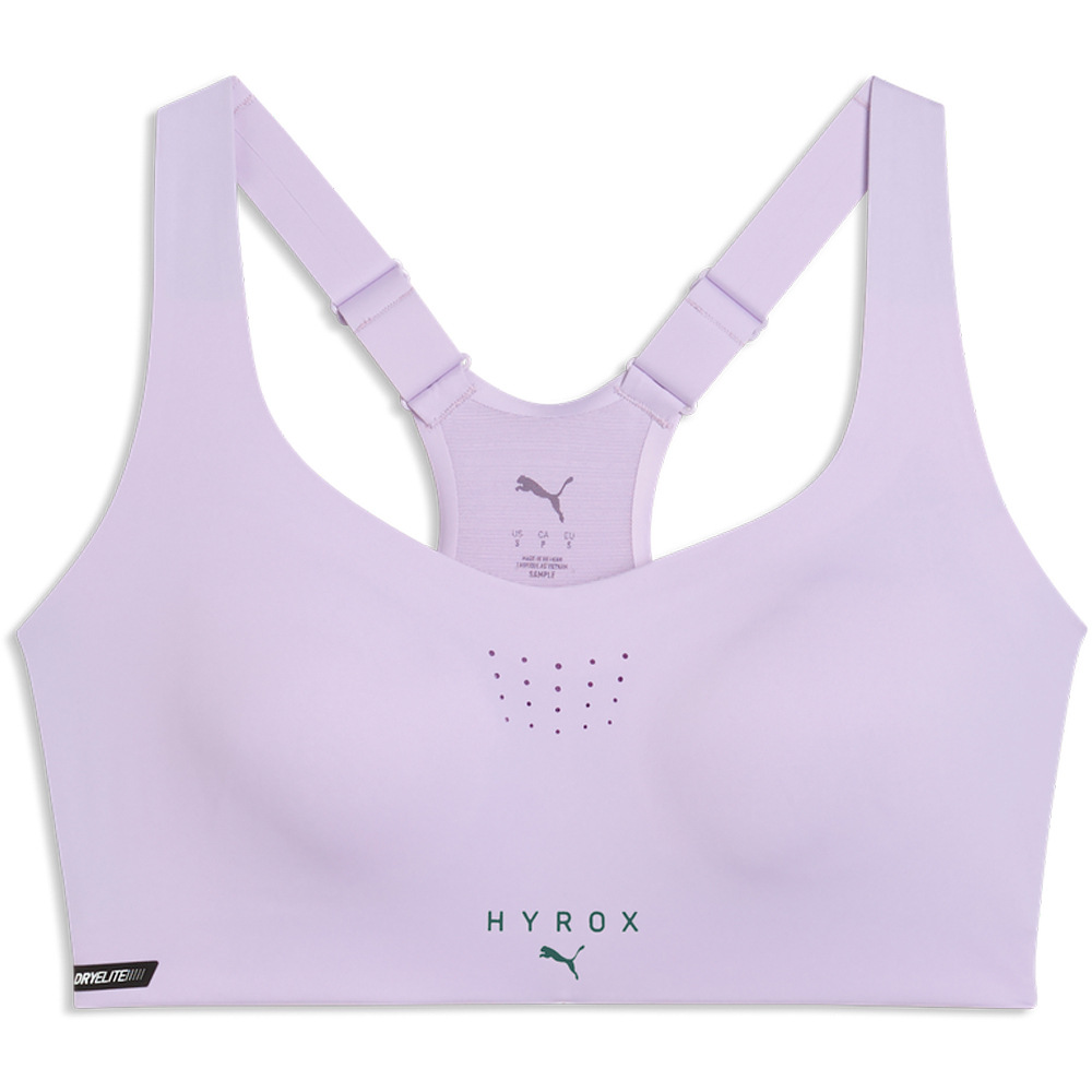 Puma sujetadores deportivos W PUMA X HYROX PWRMO vista detalle