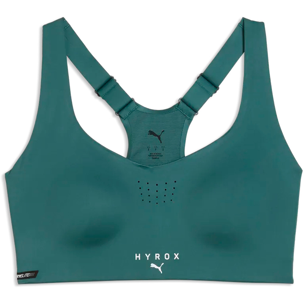 Puma sujetadores deportivos W PUMA X HYROX PWRMO vista frontal