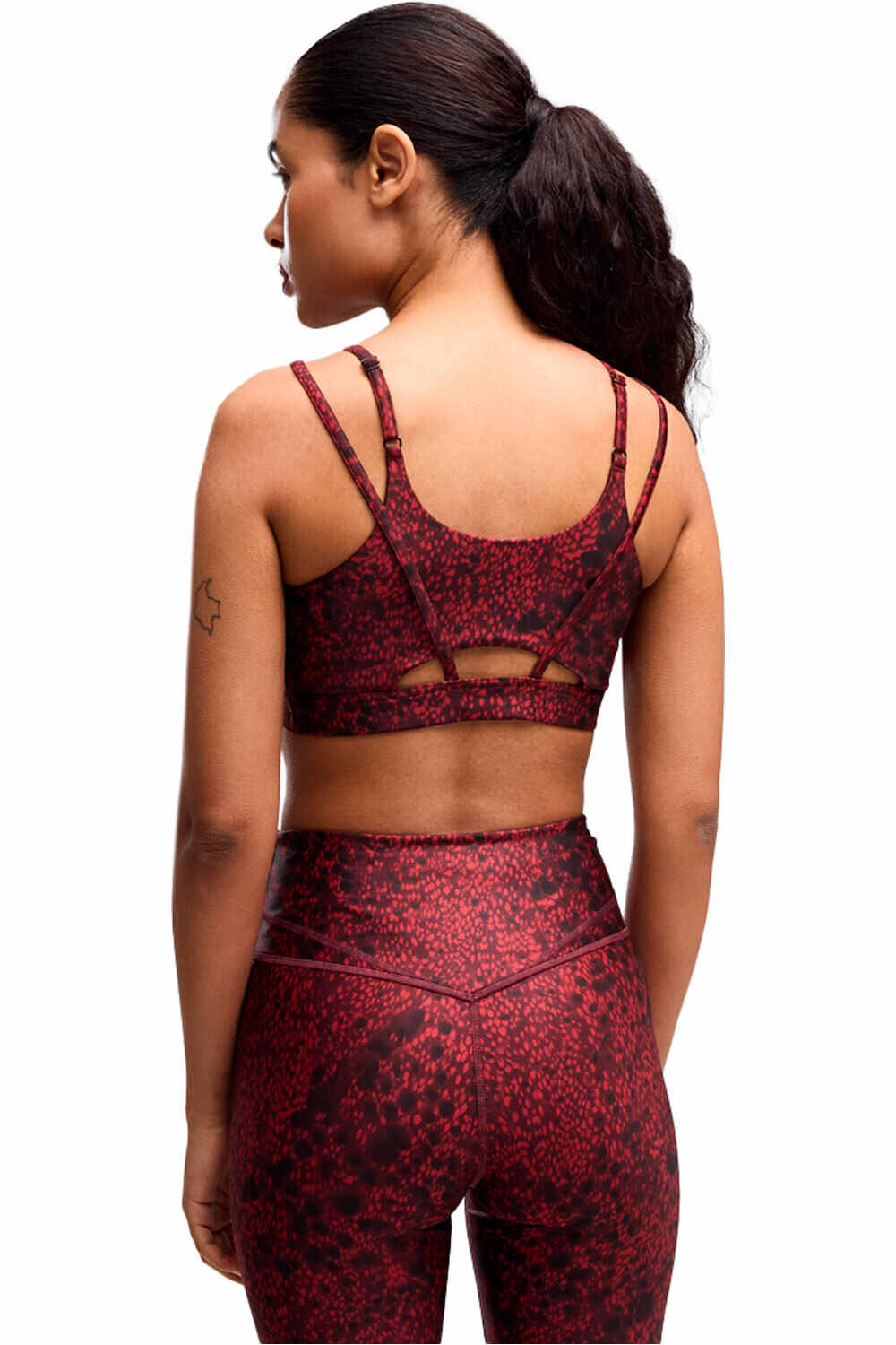 Puma sujetadores deportivos W Tropical Speed Bra vista trasera