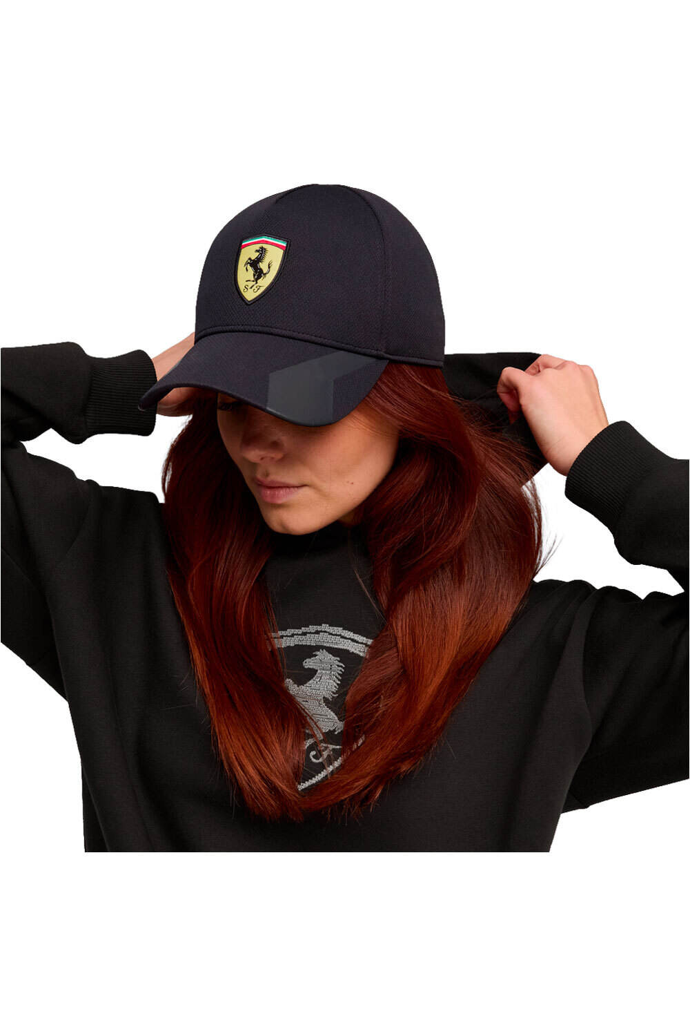 Puma visera lona FERRARI BB Cap vista frontal