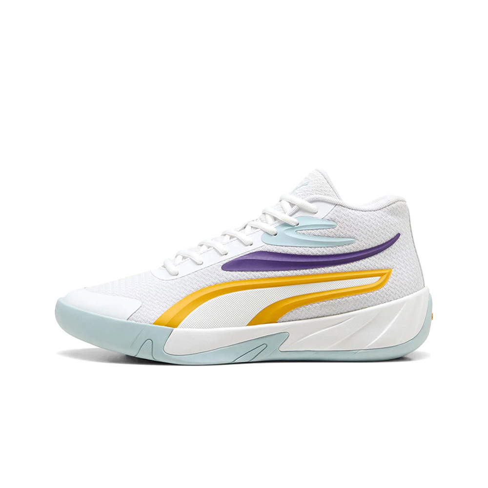 Puma Zap. Basket Baja Inf Court Pro JR lateral exterior