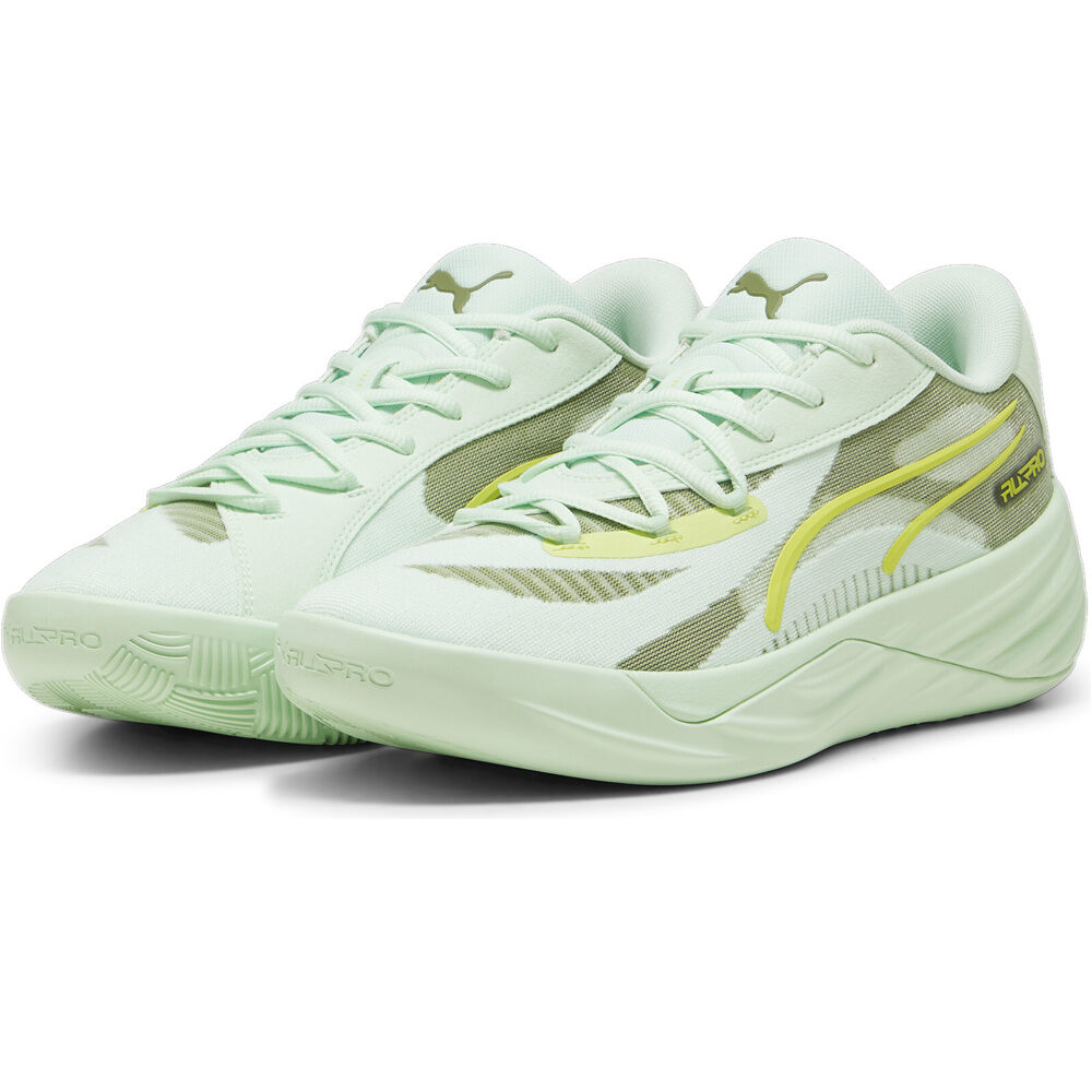 Puma zapatilla baloncesto All-Pro Nitro lateral interior