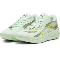 Puma zapatilla baloncesto All-Pro Nitro lateral interior