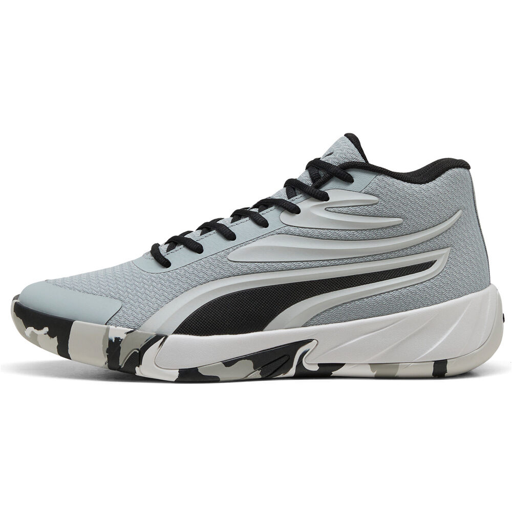 Puma zapatilla baloncesto Court Pro Marble lateral exterior