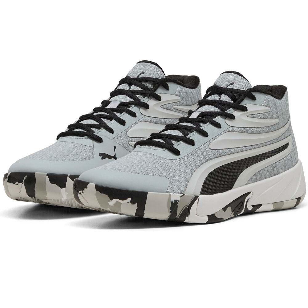 Puma zapatilla baloncesto Court Pro Marble lateral interior
