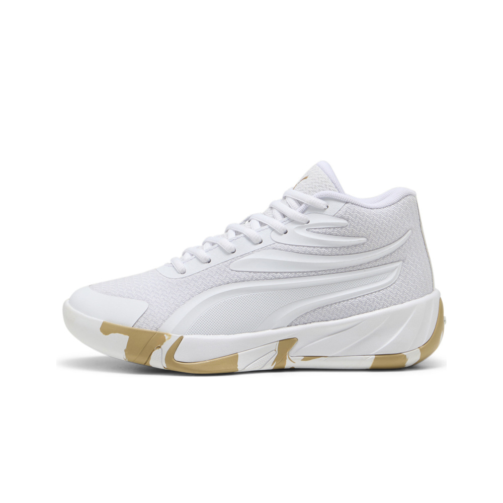 Puma zapatilla baloncesto niños Court Pro Marble JR lateral exterior