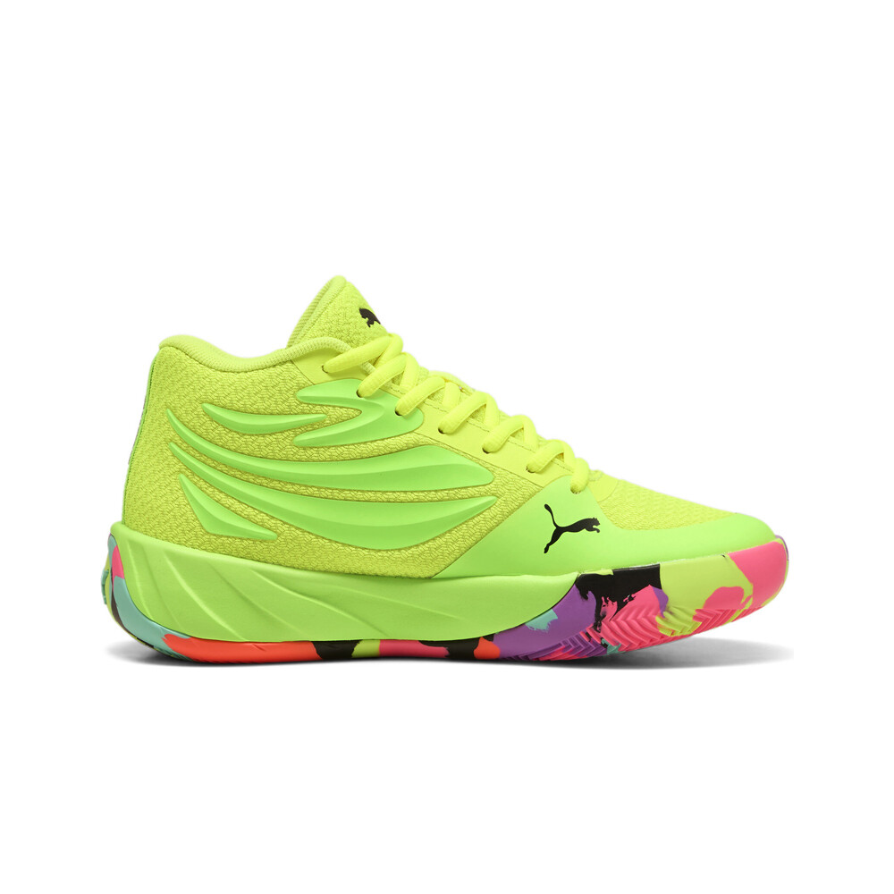 Puma zapatilla baloncesto niños Court Pro Marble JR puntera