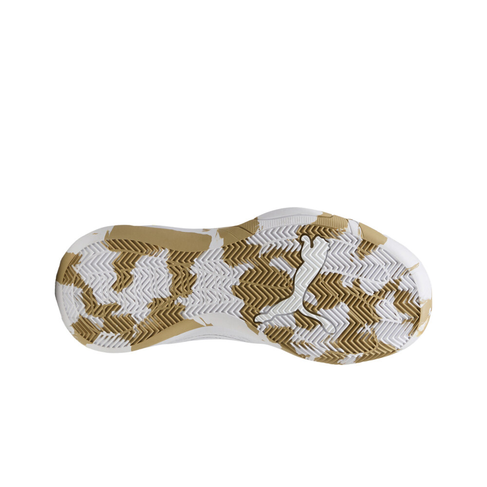 Puma zapatilla baloncesto niños Court Pro Marble JR vista trasera