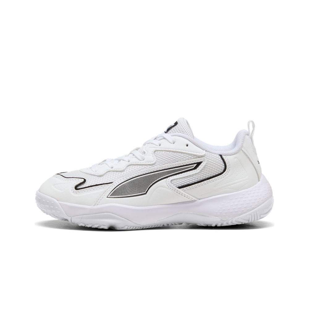 Puma zapatilla indoor niño Solarflash 4 Jr lateral exterior