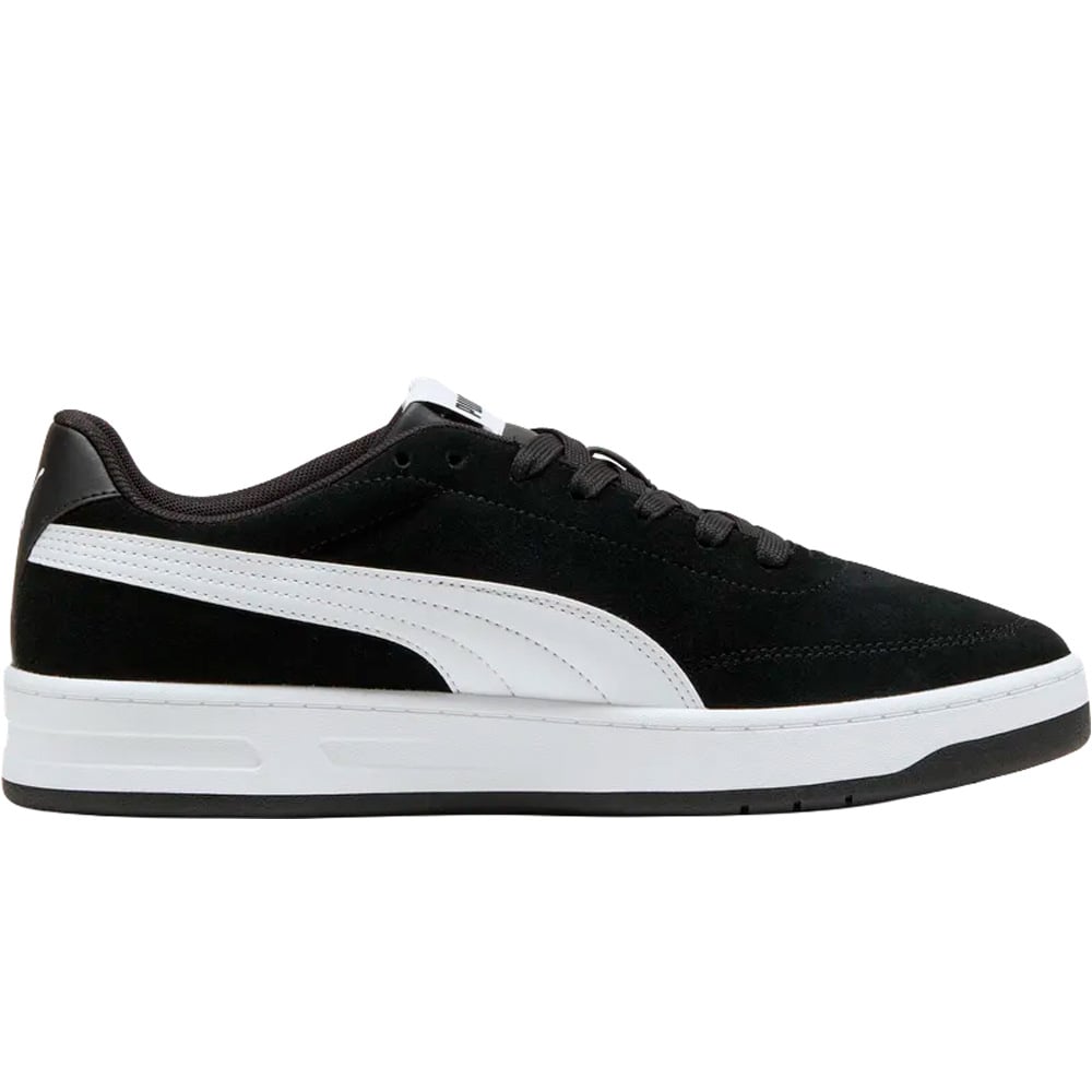 Puma zapatilla moda hombre Court Classic Clean lateral exterior