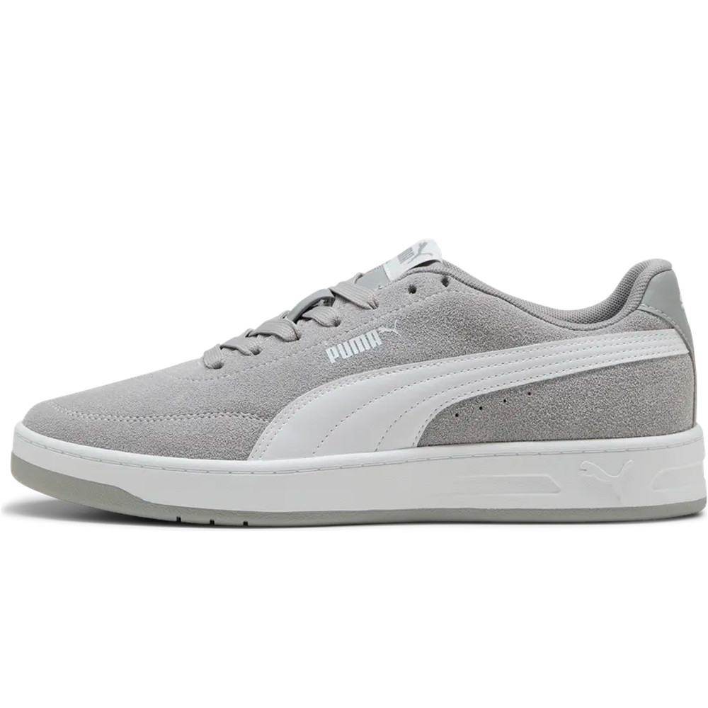 Puma zapatilla moda hombre Court Classic Clean lateral exterior