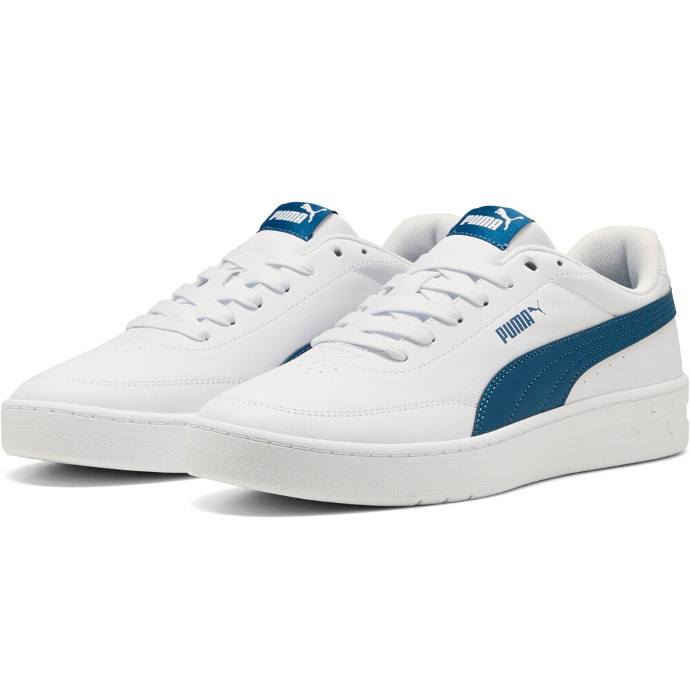 Puma zapatilla moda hombre Court Classic Clean lateral interior