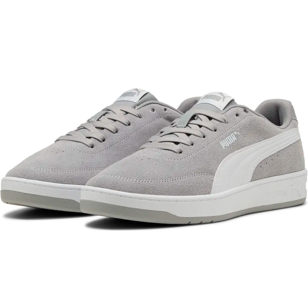 Puma zapatilla moda hombre Court Classic Clean lateral interior
