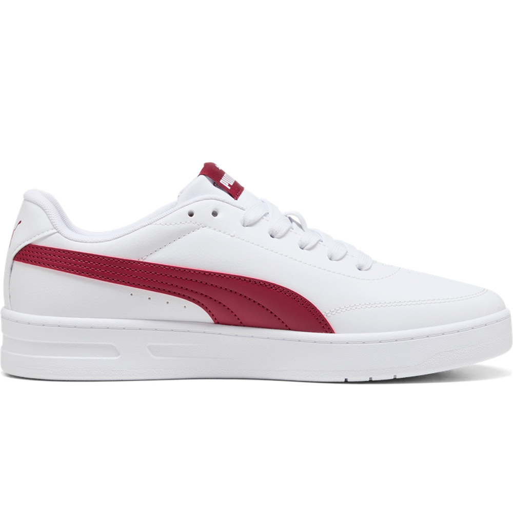 Puma zapatilla moda hombre Court Classic Clean puntera