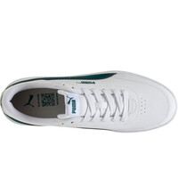 Puma zapatilla moda hombre Court Classic Clean vista superior