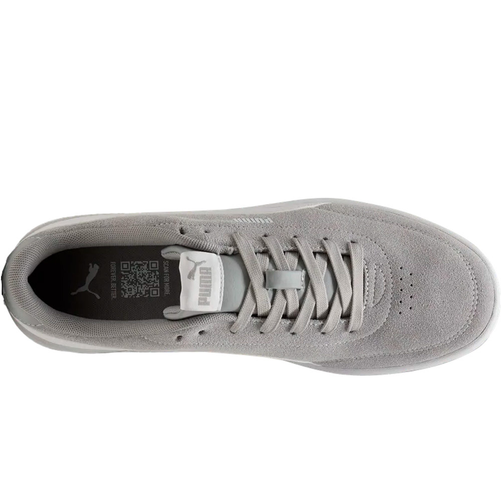 Puma zapatilla moda hombre Court Classic Clean vista superior
