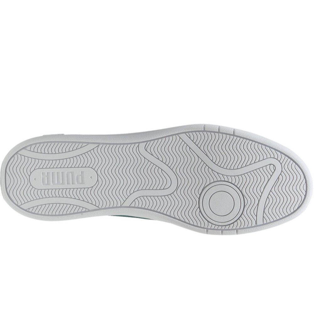 Puma zapatilla moda hombre Court Classic Clean vista trasera