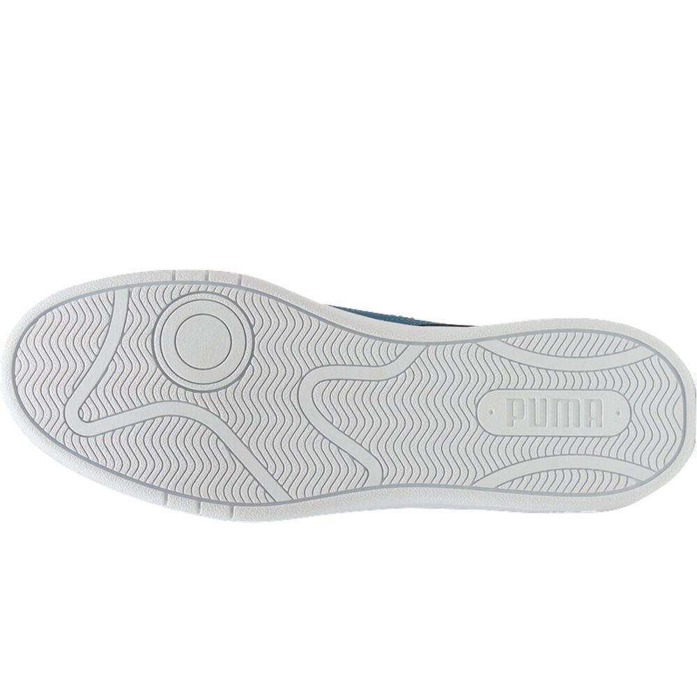 Puma zapatilla moda hombre Court Classic Clean vista trasera