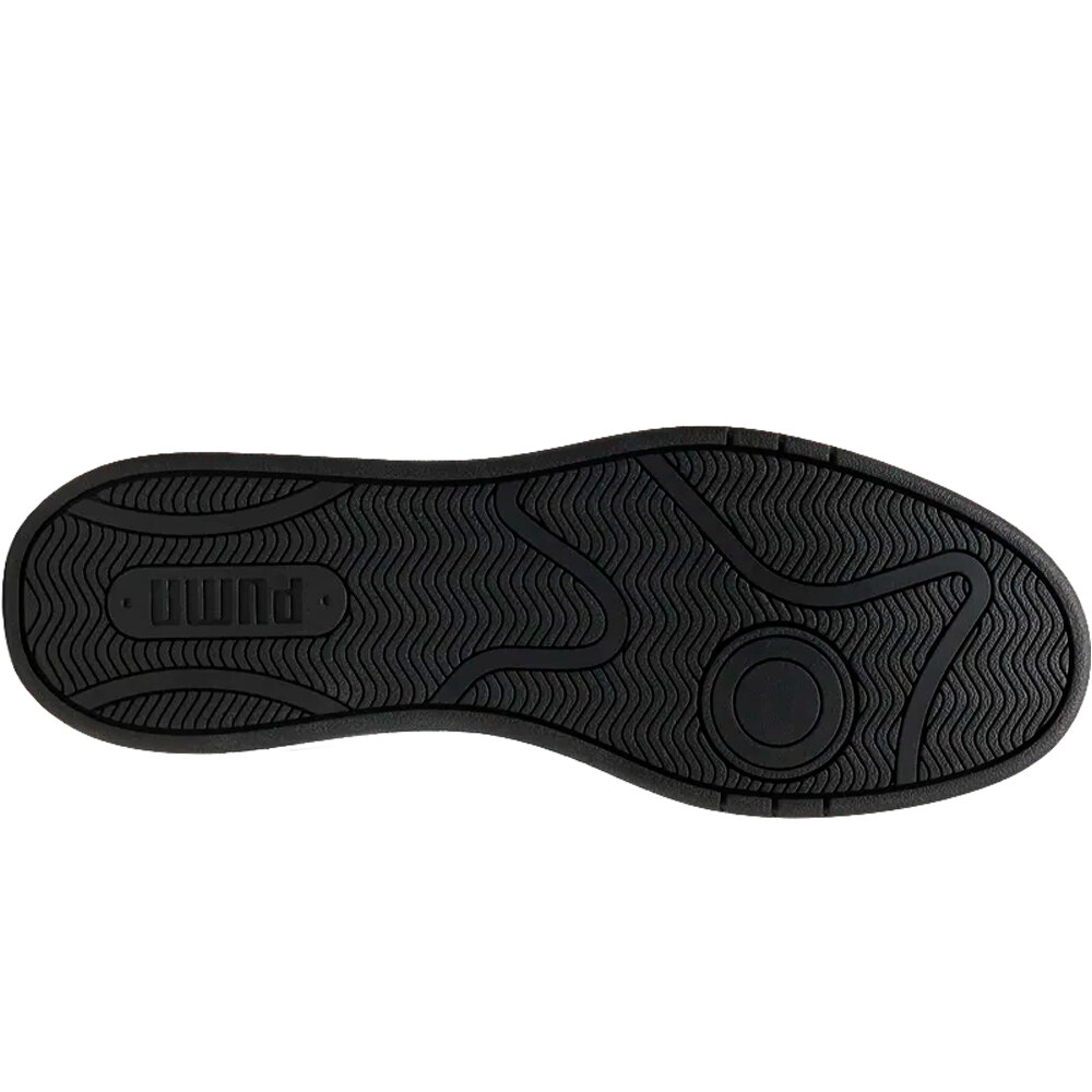 Puma zapatilla moda hombre Court Classic Clean vista trasera