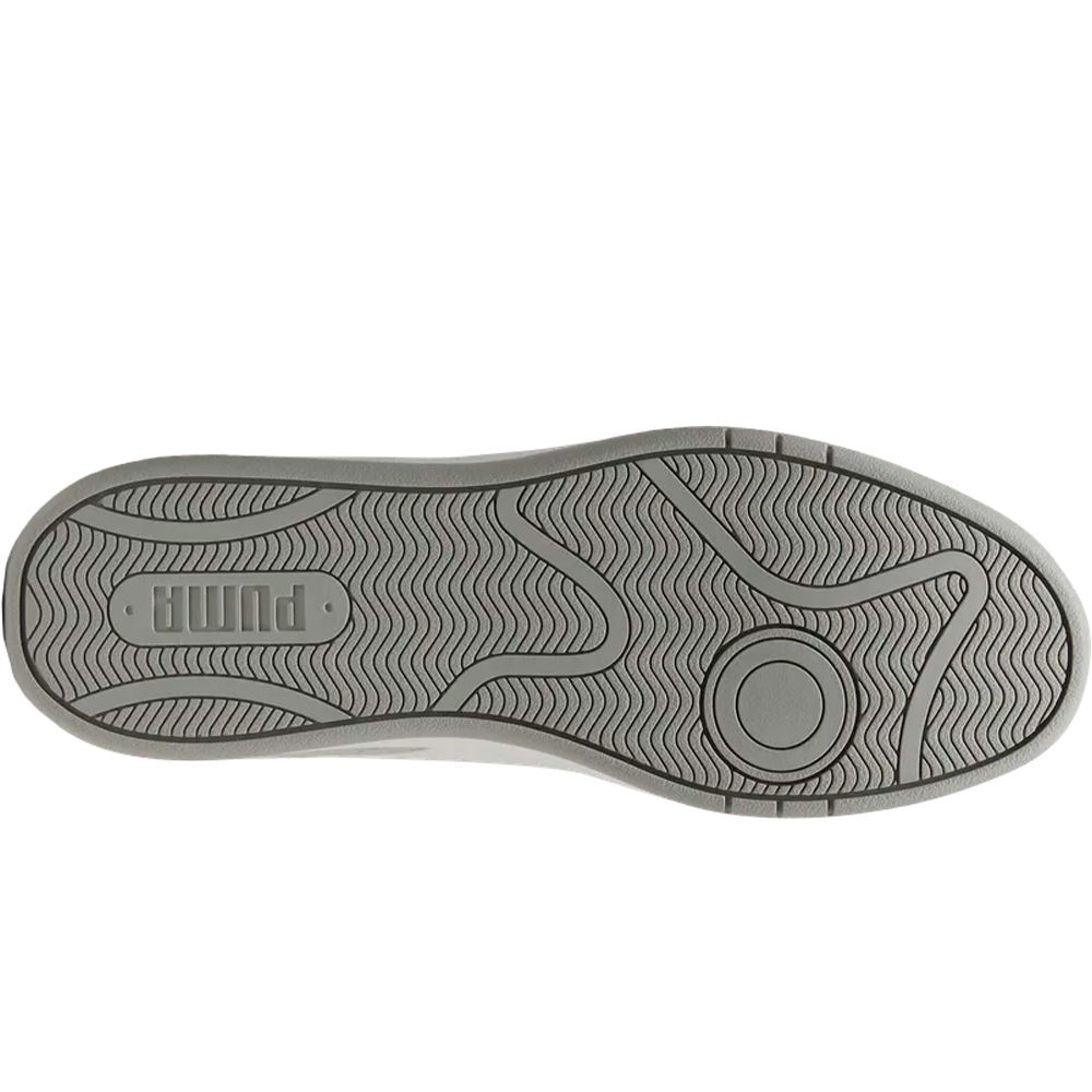 Puma zapatilla moda hombre Court Classic Clean vista trasera