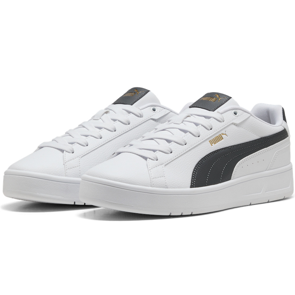 Puma zapatilla moda hombre Court Classico lateral interior