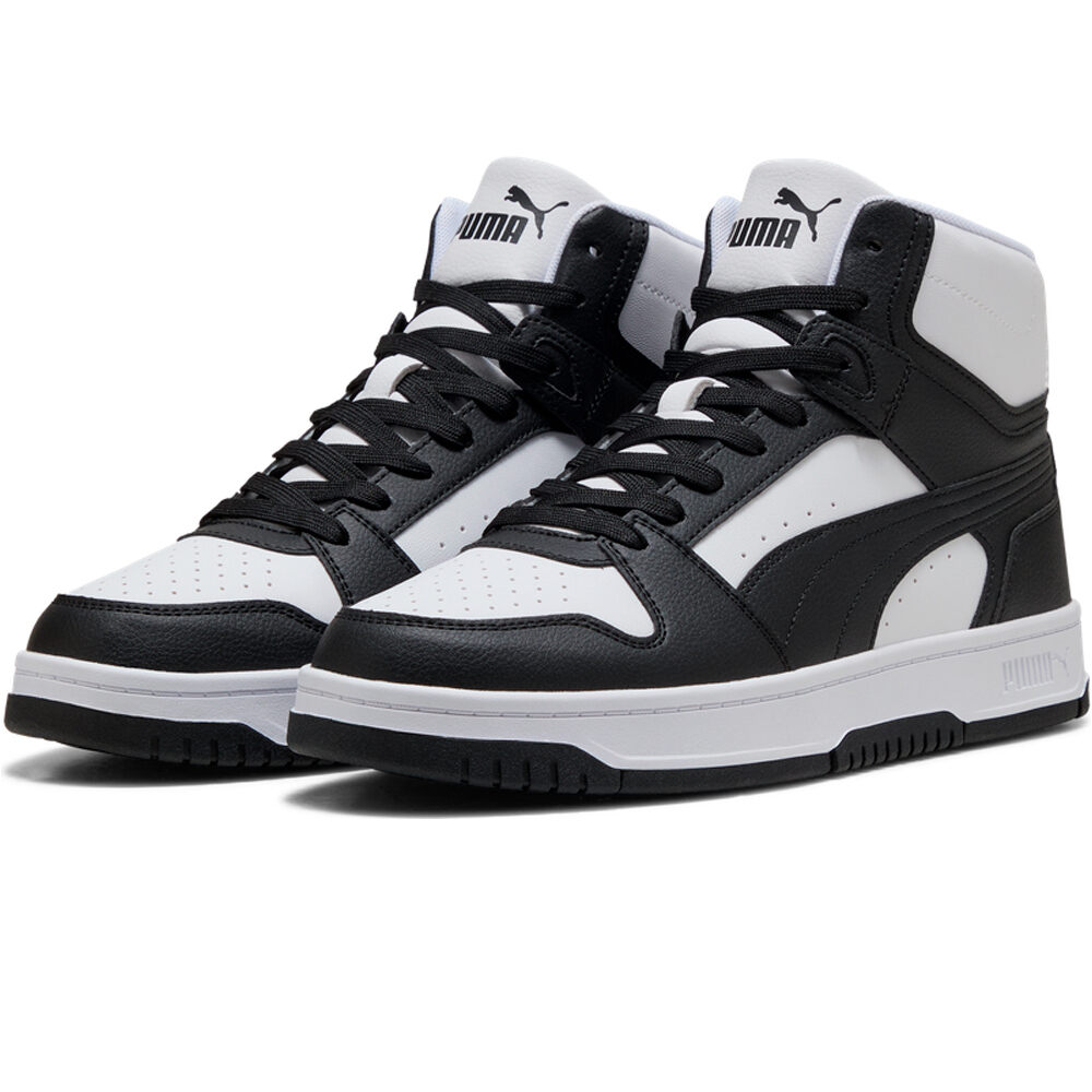 Puma zapatilla moda hombre Rebound Slam Mid lateral interior