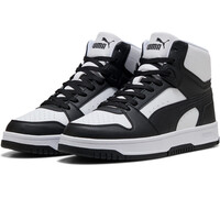 Puma zapatilla moda hombre Rebound Slam Mid lateral interior