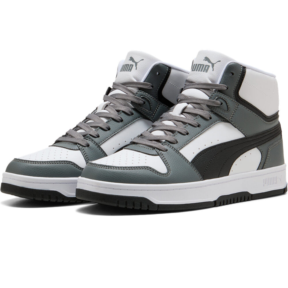 Puma zapatilla moda hombre Rebound Slam Mid lateral interior