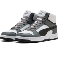Puma zapatilla moda hombre Rebound Slam Mid lateral interior