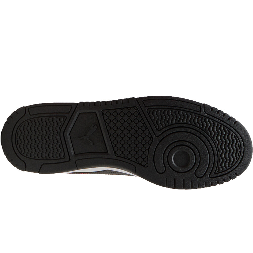 Puma zapatilla moda hombre Rebound Slam Mid vista trasera