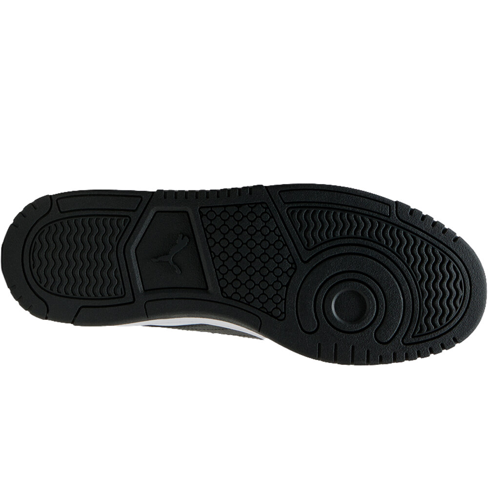 Puma zapatilla moda hombre Rebound Slam Mid vista trasera
