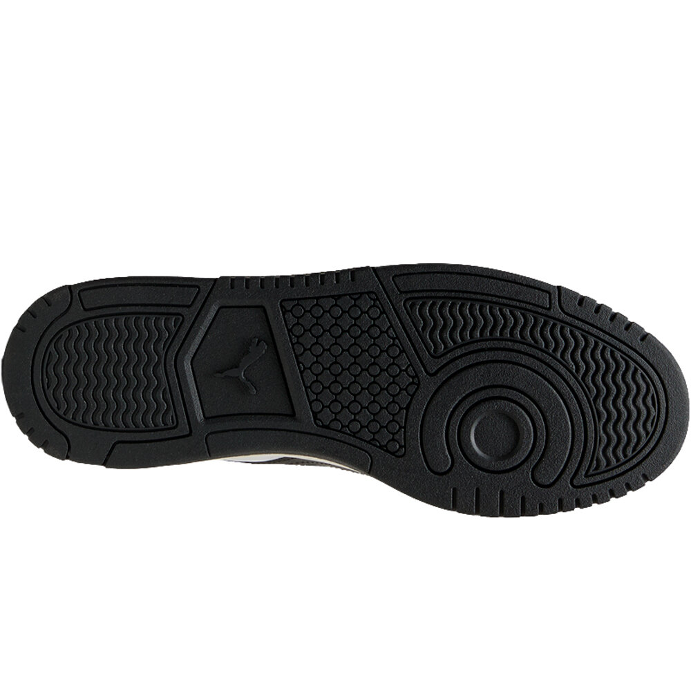 Puma zapatilla moda hombre Rebound Slam Mid vista trasera