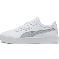 Puma zapatilla moda mujer Carina 3.0 Aqua Metallics lateral exterior