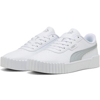 Puma zapatilla moda mujer Carina 3.0 Aqua Metallics lateral interior